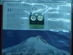Uncirculated 2010 Oregon Mount Hood National Park State Quarter Set - Picture 1 of 1