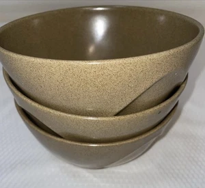 Dansk Sandstone 6” Coupe Soup Bowls. Set of 3. - Picture 1 of 5