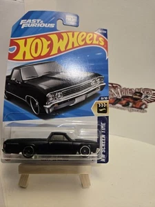 HOT WHEELS FAST & FURIOUS 1967 CHEVY EL CAMINO 147/250 HW SCREEN TIME 9/10 - Picture 1 of 2