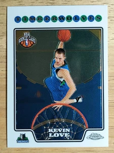 2008-09 Topps Chrome #185 Kevin Love RC - Picture 1 of 2