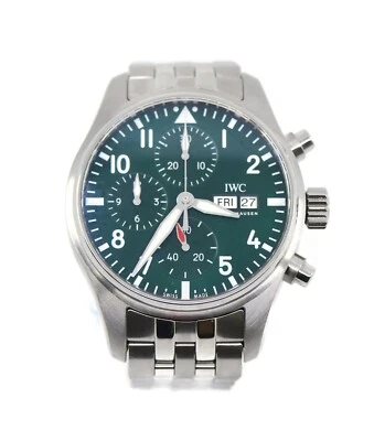 IWC Pilot's Chronograph Stainless Steel Watch IW388104 - Image 1 of 4