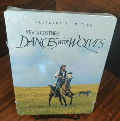 Dances with Wolves Steelbook (Blu-ray)Collector Edition - NEW-Free Box Shipping - Image 1 of 4