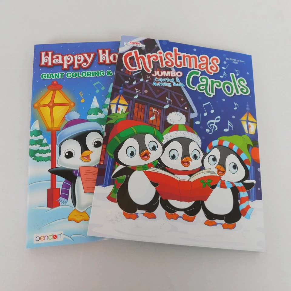 Kappa Jumbo Coloring & Activity Book Christmas Cookies 2017