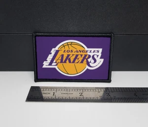 Patch Lakers Morale Toppa Tattica Basket 2x3 - Foto 1 di 2