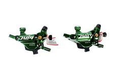 Juin Tech R1 Road Cyclocross Gravel Bicycle Bike Hydraulic Disc Brake Set Green