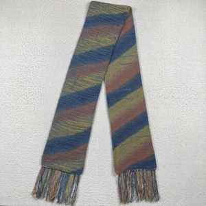 Rey Andino Schal Damen Baby Alpaka bunt gestreift weich kuschelig Luxus Winter - Bild 1 von 7