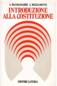 Baldassarre,A.Mezzanotte,C. - Introduzione alla costituzione.  - Foto 1 di 1