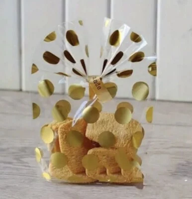 Durchsichtig Gebäcktüten,Weihnachten Plätzchentüten, Candy Süßigkeiten - Bild 1 von 4