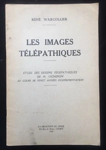 Telepathy - René Warcollier "Les Images Télépathiques" (1952) 32pp - Picture 1 of 2