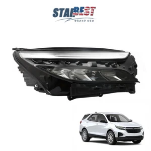 Headlight Assembly Right Clear Chrome For Chevy Equinox LT | RS 2022-2023 LED - Picture 1 of 12