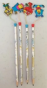 Vintage 4er Set NYC Bleistifte von "Old Skyline" mit World Trade Center - Bild 1 von 5