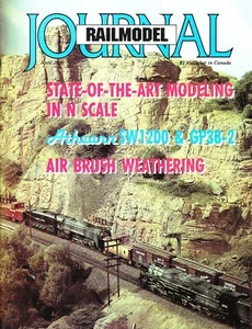 RAILMODEL JOURNAL 4/93 WELLS FARGO EXPRESS REEFER, SOO SW1200, CONRAIL GP38-2 - Picture 1 of 2