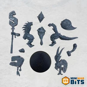 Saurus Warriors Icon Bearer Single Figure - Warhammer AoS Seraphon - Picture 1 of 1
