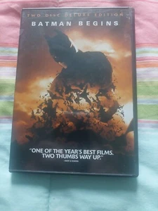 Batman Begins DVD Action Fantasy Superhero 2005 PG13 Christian Bale - Picture 1 of 4