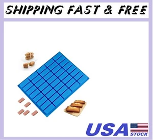 40 Cavities Rectangle Silicone Mold - Caramel Candy Trays Molds for Chocolate - Picture 1 of 8