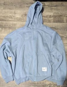 Sudadera con Capucha Comfrt Affirmation Cremallera Color Azul Pizarra Unisex - Imagen 1 de 3
