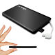 Slim Power Bank Portable Battery Pack For Mobile Phone Tablet PC Universal Black