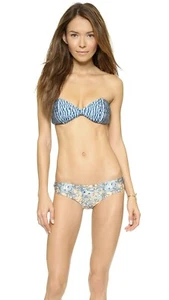 Zimmermann $250.00 Porcelain Quilted Bikini 2 PC, Size AU 0, US 2-4 Mismatched - Picture 1 of 4