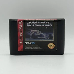 Sega Genesis Nigel Mansell’s World Championship Racing probado y funcionando GameTek - Imagen 1 de 4
