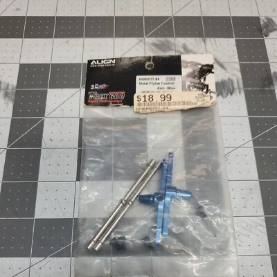 Align HN6001-84 T-Rex 600/600N Metal Flybar Control Arm (Dark Blue) - Image 1 of 2