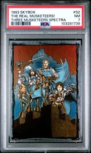 1993 Skybox The REAL THREE MUSKETEERS! Insert SPECTRA Foil S2 PSA 7 Total Pop 1 - Picture 1 of 2