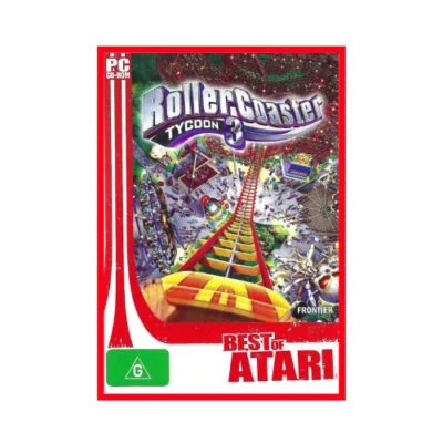 RollerCoaster Tycoon 3 Best of Atari Edition PC CD-Rom Business Simulation Game - Image 1 of 4