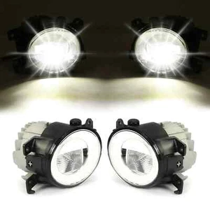 Pair Front Bumper LED Fog Lights Lamp For Infiniti Q50 QX60 QX80 2014-2020 LH&RH - Picture 1 of 12