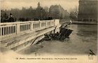 Cpa Paris Inondations 1910 Pont De Sully 578053