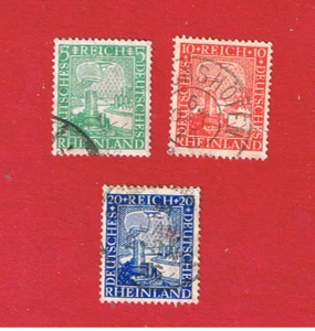 Germany #347-349   VF used    Eagle    Free S/H - Picture 1 of 1