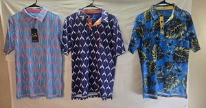 *Lot of 3 Oahu Men's Size Small Golf Polo Shirts New with Tags - Picture 1 of 3