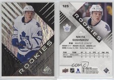 2016-17 SP Game Used Authentic Rookies Black Rainbow Nikita Soshnikov Rookie RC