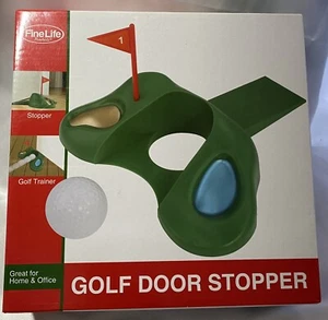 Golf Door Stopper With Golf Ball By Fine Life Brand New Sealed - Picture 1 of 7