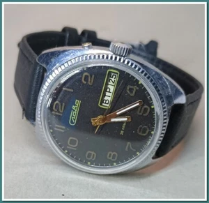 ⌚Montre-bracelet vintage Slava de 1980 | 2nd Moscow Watch Factory | Calibre 2428 - Foto 1 di 11