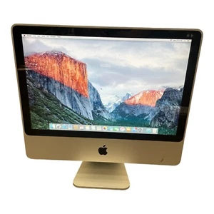 Apple A1224 Imac 20" Intel 2.4 GHz Core 2 Duo 2GB Ram 512GB SSD Hard drive - Picture 1 of 9
