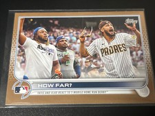 2022 Topps Series One HOW FAR - Tatis & Guerrero  #320 Gold Parallel /2022