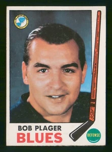 Bob Plager 1969-70 Topps Nº 13 Ex 75553 - Imagen 1 de 2