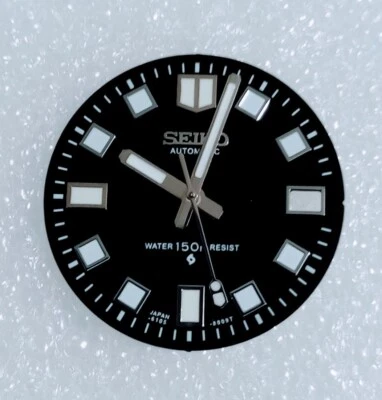 СЕРЕБРЯНЫЕ СТРЕЛКИ В СТИЛЕ 6105 ДЛЯ МЕХАНИЗМА SEIKO NH35 NH36 7002 7S36 7S26... БЕЛЫЙ LUME - Изображение 1 из 4