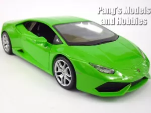 Lamborghini Huracan - 2014 - 1/24 Scale Diecast Metal Model by Maisto - Green - Picture 1 of 9