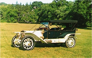 1911 - LOZIER, Model 51 - Touring Car -- Old Cars/Antique Automobiles Postcard - Picture 1 of 2