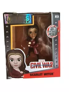 Jada Toys Die-Cast Metals Scarlet Witch 4" Inch Figure Marvel Civil War New M134 - Picture 1 of 3