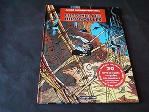 AVENTURES DE CHARLOTTE ROCHER AUX HIRONDELLES EO 1994 + PLANCHE AUTOCOLLANTS - Picture 1 of 4