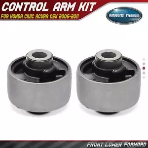 2x Front Lower Forward Control Arm Bushing for Honda Civic Acura CSX 2006-2011 - Picture 1 of 10