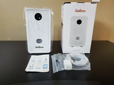 Balimo Smart Pet Camera, Pet Treat Dispenser 720p Full HD, .4G WiFi (Open Box) - Image 1 of 4