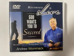 God Wants You to Succeed Audio Cd by Andrew Wommack Recorded Live - Picture 1 of 2