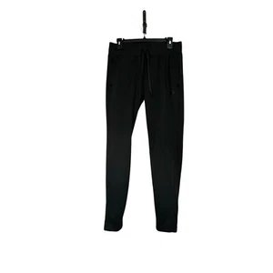Adidas Women's Primegreen Aeroready Pants Jogger Tapered Black HB1609 Large - Picture 1 of 16