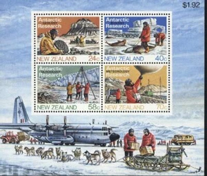 NEW ZEALAND 1984 ANTARCTIC RESEARCH SHEET MNH - Picture 1 of 1