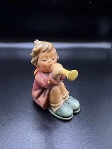 Hummel Goebel #391 Spielhorn Trompete Figur 1968 Germany TMK-5 - Bild 1 von 6