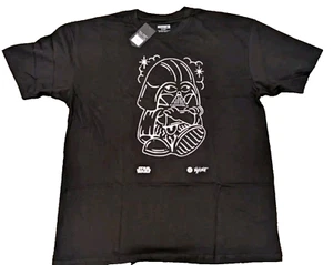 Stance DJ Darth Vader Star Wars Black T-Shirt Short Sleeve Size Large - Picture 1 of 3