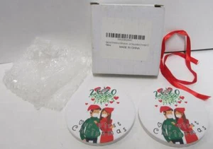 Gecter Our First Christmas Ornament Decoración 2020 3 pulgadas de diámetro - Imagen 1 de 2
