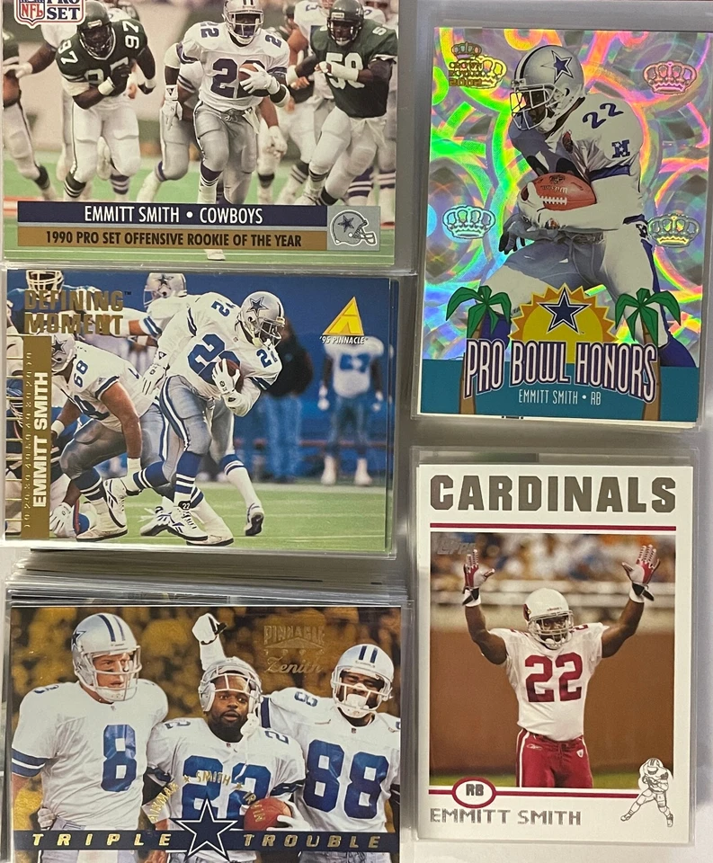 EMMITT SMITH Football Cards **You Pick** Cowboys HOF Revised 11/21 - Image 1 of 1